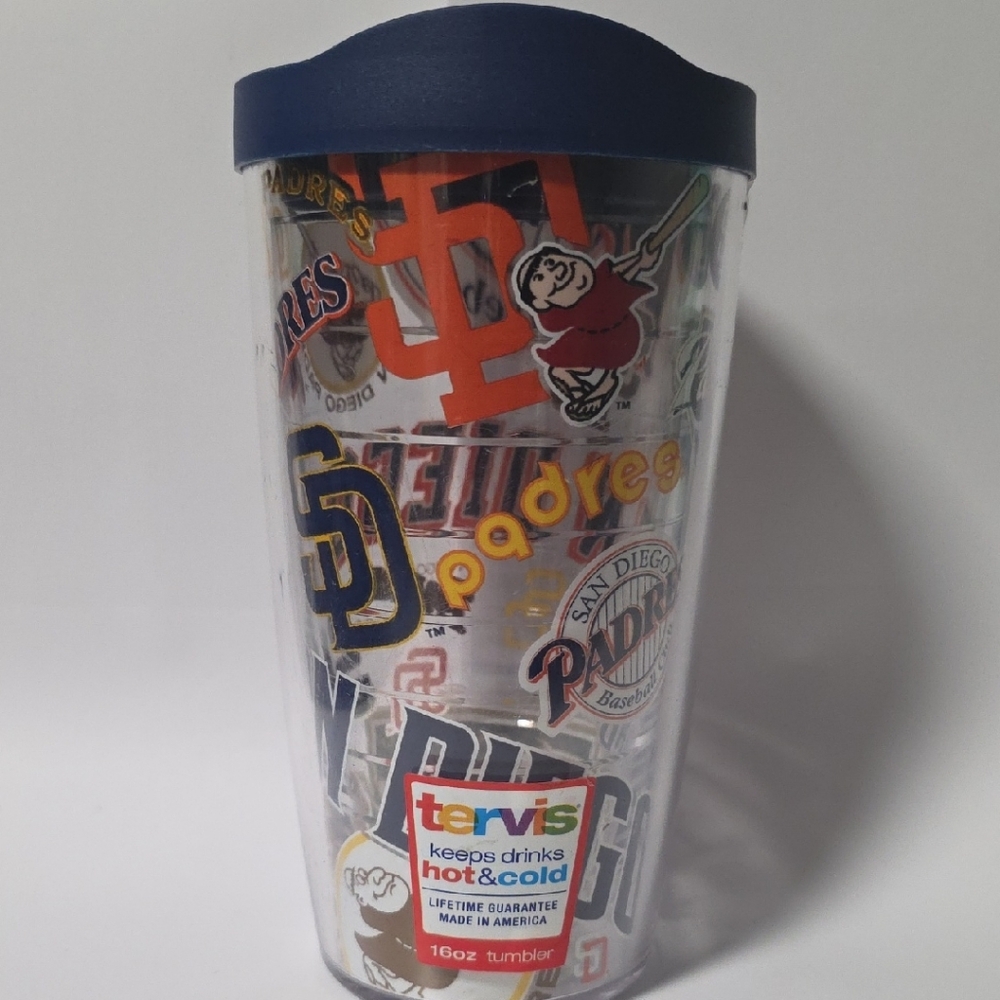 Tervis San Diego Padres MLB 16-fl oz Plastic Tumbler